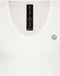 T shirt V Neck Easy Wear Organic Cotton | White