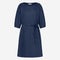 Crisalide cotton dress | Dark Blue