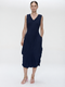 Ria WS stretch technical jersey dress | Blue