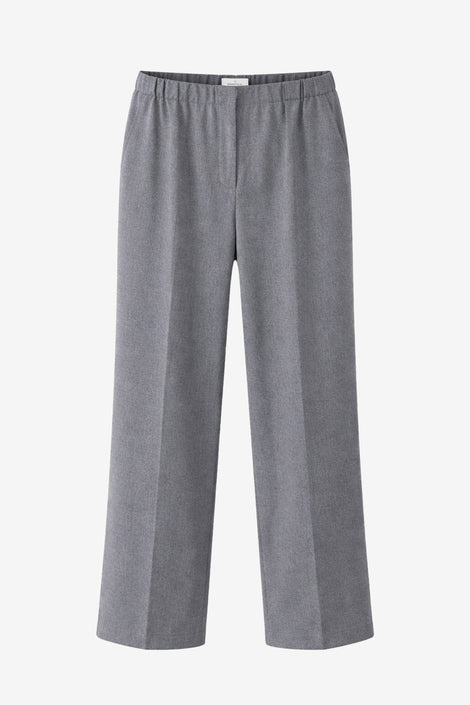 Raven viscose blend pants | Grey