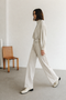 Yvette pants technical jersey | Sand