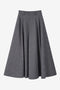 Coco pleated viscose pants | Grey