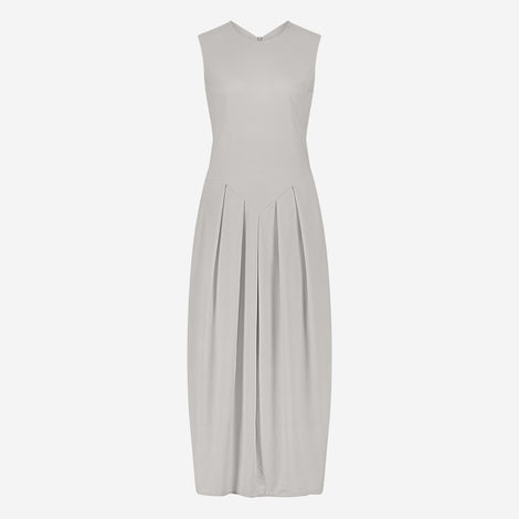 Jacklin stretch technical jersey dress | Sand