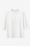 Damiana stretch technical jersey top | White