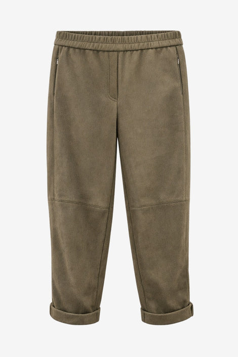 Danny skuba velvet pants | Army