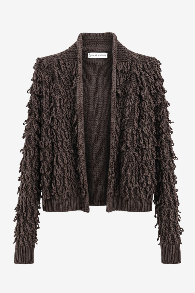 Fancy cardigan 3011 | Brown
