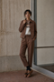 Danny skuba velvet pants | Brown