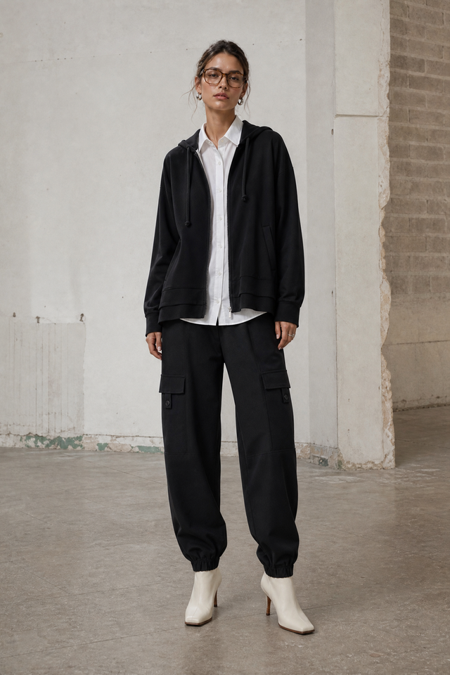 Jannes pants technical jersey Jannes pants technical jersey | Black
