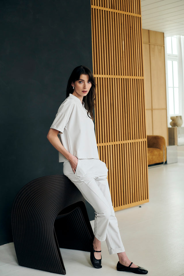 Timelia pants technical jersey Timelia pants technical jersey | Sand