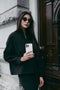 Hoodie bello technical Jersey | Black