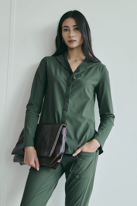 John stretch technical jersey pants | Army