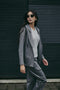 Shiny Vest 1008 | Light Grey