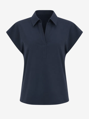 Kitty top technical jersey | Blue