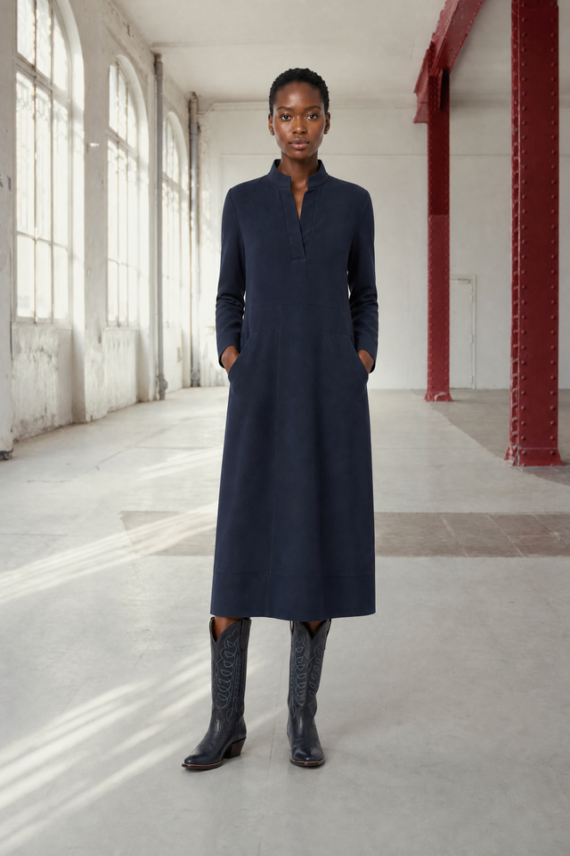 Lalla dress technical jersey Lalla dress technical jersey | Blue