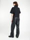Leone blouse technical jersey | Black