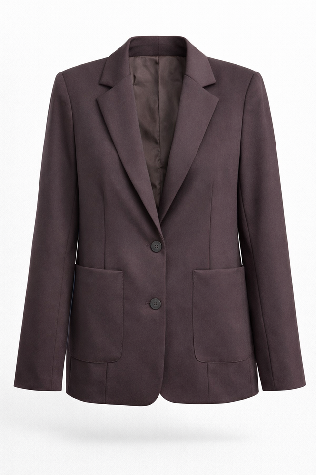 Rango technical jersey blazer Rango technical jersey blazer | Chocolate