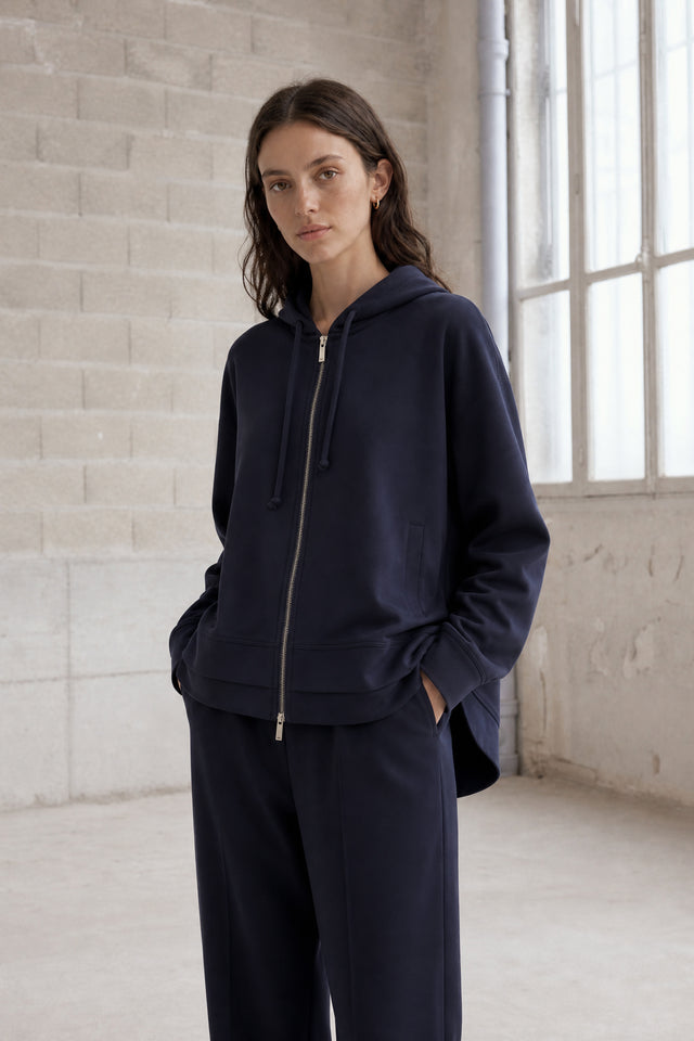 Simona jacket technical jersey Simona jacket technical jersey | Blue