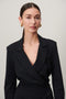 Laura dress technical jersey | Black
