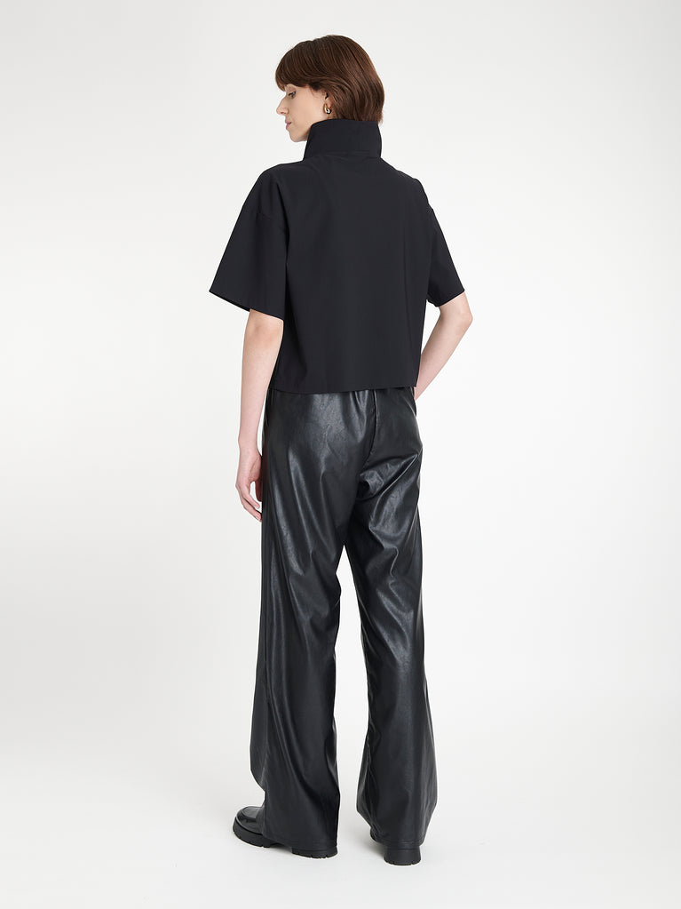 Thera eco leather pants | Black
