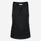 Marika stretch technical jersey top | Black