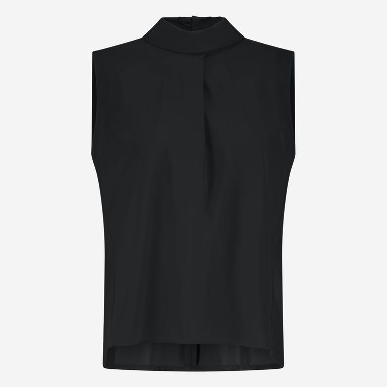 Dolche Vitas WS stretch tech jersey top | Black