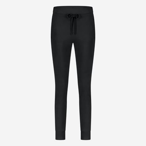 John stretch technical jersey pants | Black