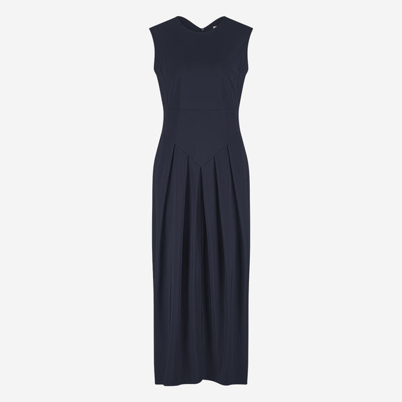 Jacklin stretch technical jersey dress | Blue