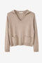 V-neck dyed viscose pullover NB2310 | Camel