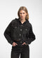 Jessie faded hood jacket | Faded Black