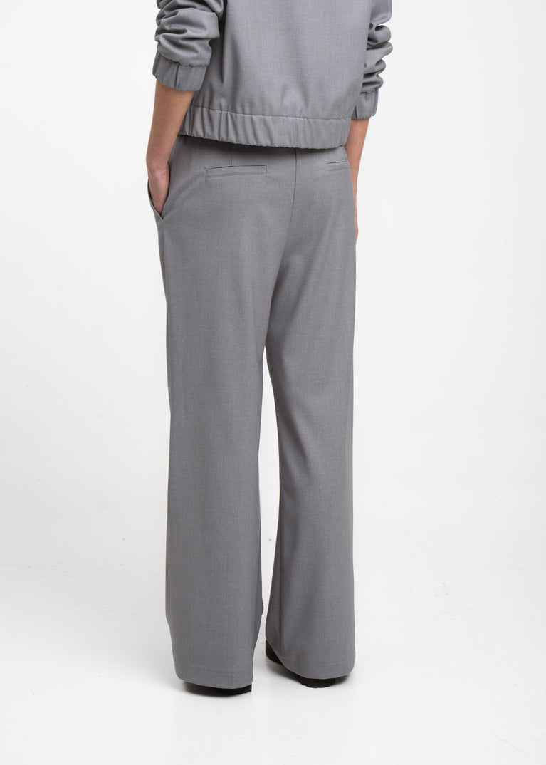 Valeggio viscose barel Pants | Grigio