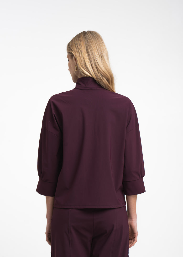 Angelika top technical jersey | Cherry