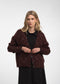 Fancy cardigan 26558 | Bordo