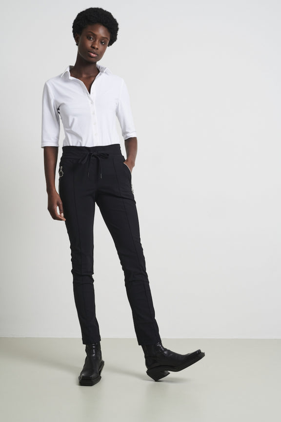 Blouse Betty Easy Wear Technical Jersey | White