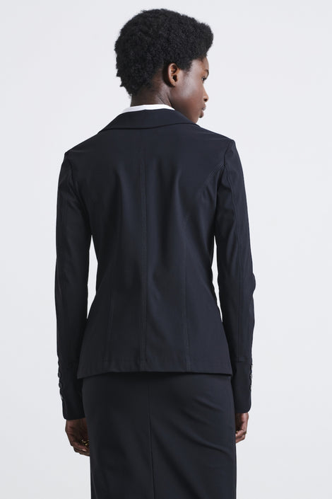 Blazer Roma Easy Wear Technical Jersey | Black