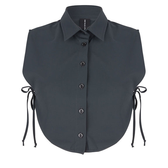 COLLAR BLOUSE | Grey