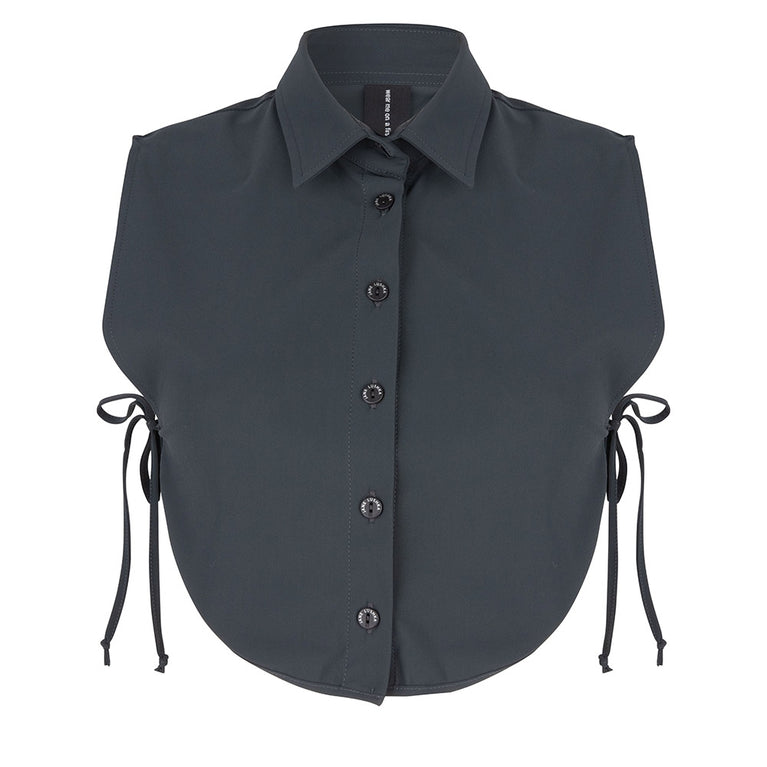 COLLAR BLOUSE | Grey