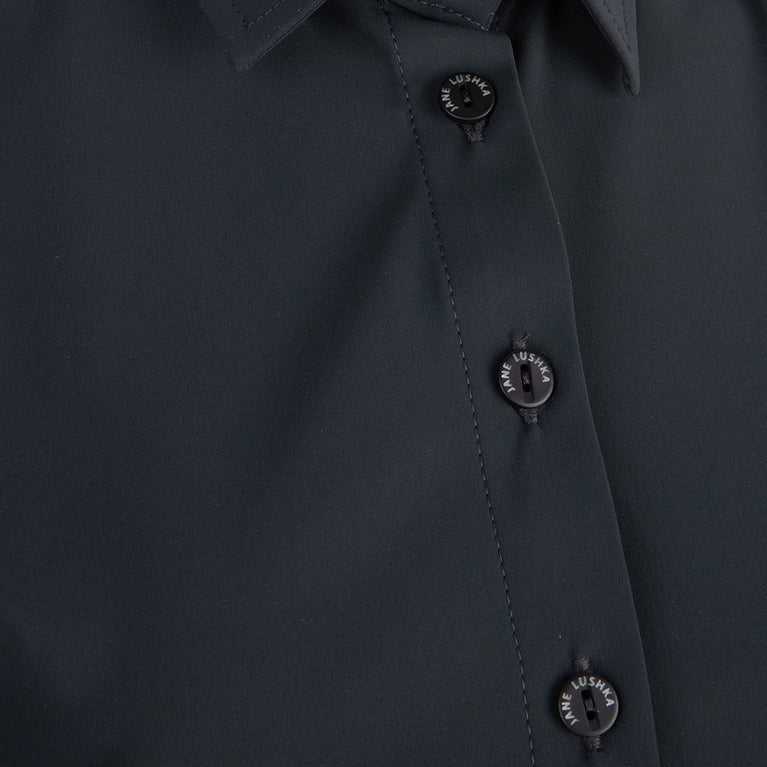 COLLAR BLOUSE | Grey