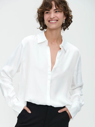 Sofi Viscose Blouse | White