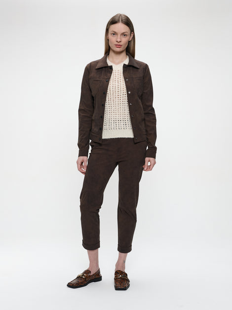 Riva jacket technical jersey | Brown