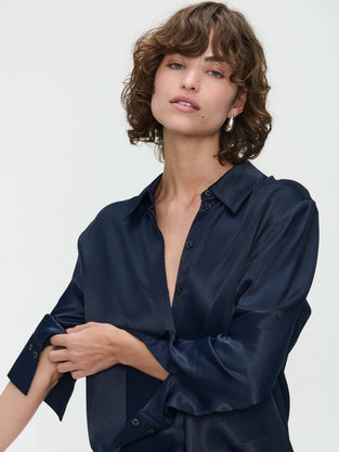 Sofi Viscose Blouse | Blue