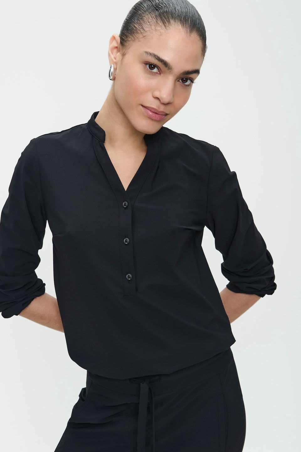 Blouse Bella Technical Jersey | Black