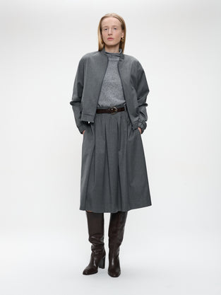 Sharon viscose jacket | Dark Grey
