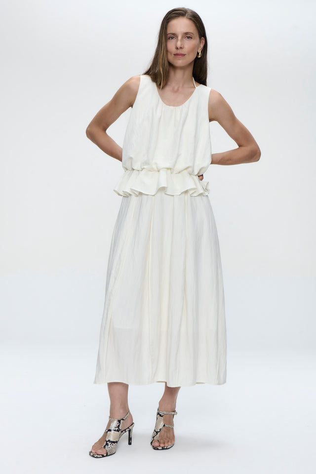 Sachi viscose top | Off White