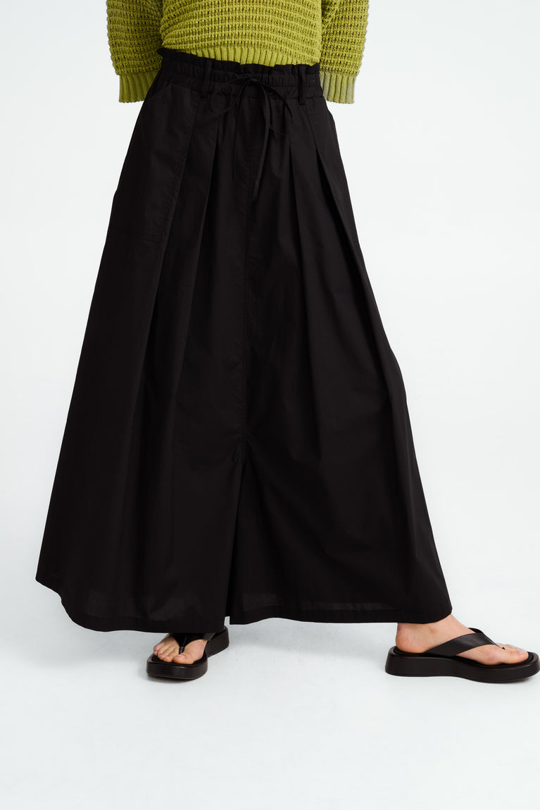 Rapa cotton pants | Black