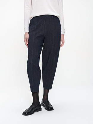Bortolo viscose elastane pants | Blue