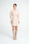 Kansas strech tech jersey dress | Light Sand