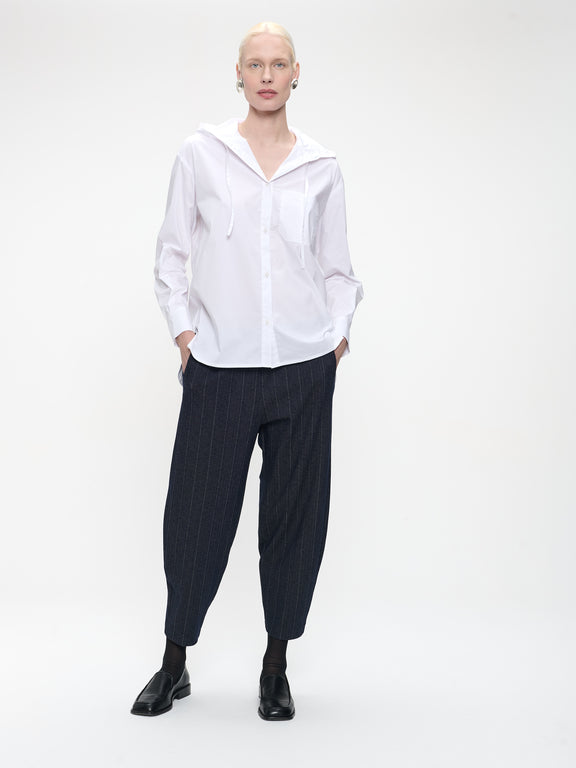 Bortolo viscose elastane pants | Blue