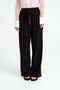 Beril strech technical jersey pants | Black