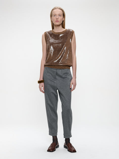 Primo viscose elastane pants | Dark Grey