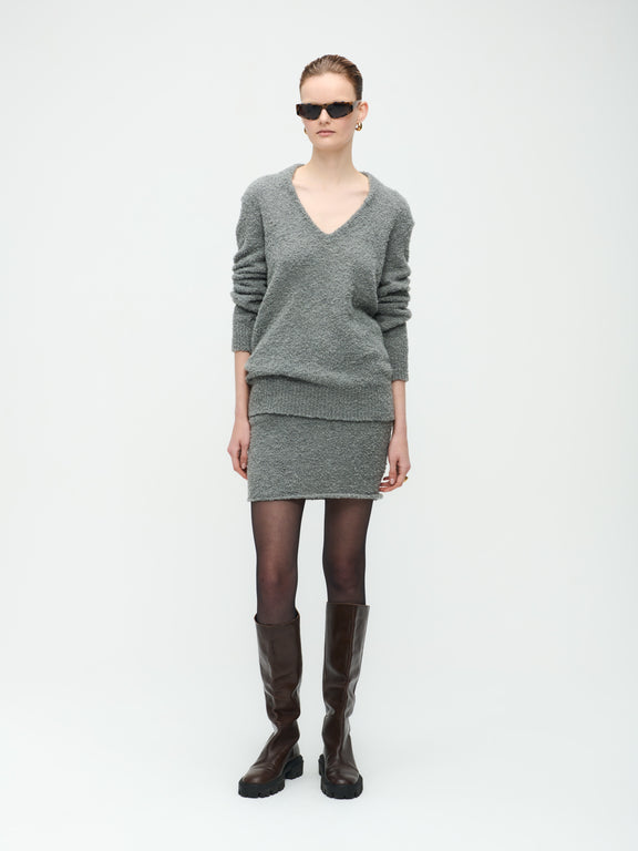 Teddyna Pullover | Grey